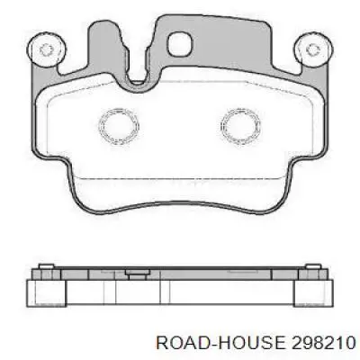 Передние тормозные колодки 298210 Road House