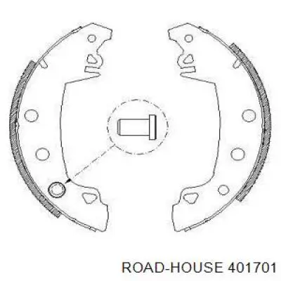 Задние барабанные колодки 401701 Road House