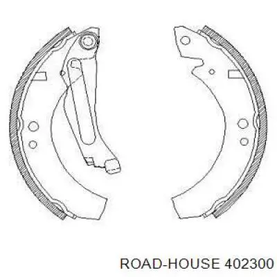 Задние барабанные колодки 402300 Road House