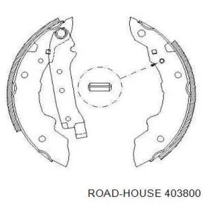 Задние барабанные колодки 403800 Road House