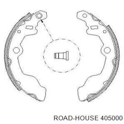 Задние барабанные колодки 405000 Road House