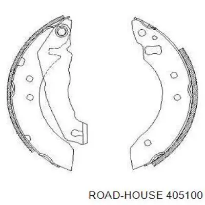 Задние барабанные колодки 405100 Road House