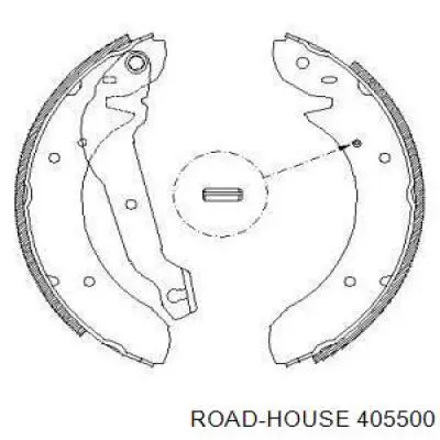 Задние барабанные колодки 405500 Road House