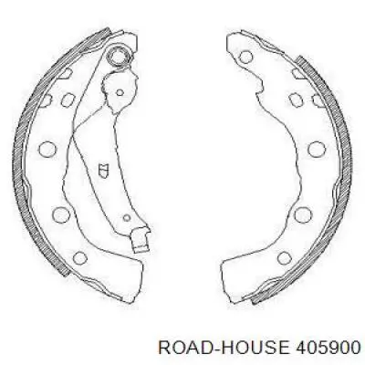 Задние барабанные колодки 405900 Road House