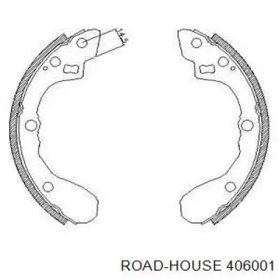 Задние барабанные колодки 406001 Road House