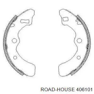 Задние барабанные колодки 406101 Road House