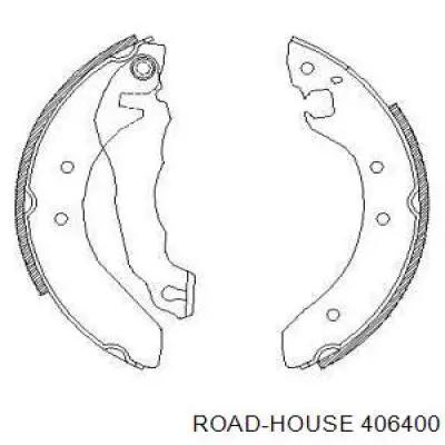 Задние барабанные колодки 406400 Road House