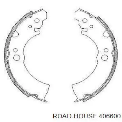 Задние барабанные колодки 406600 Road House