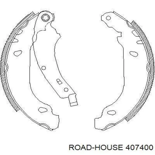 Задние барабанные колодки 407400 Road House