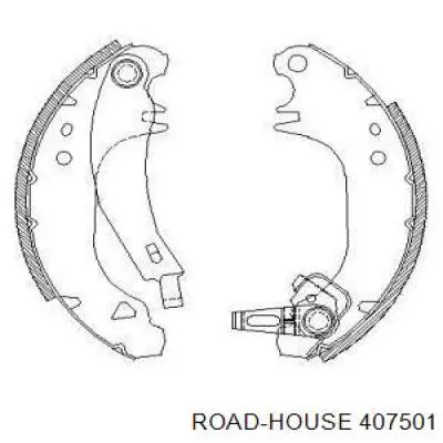 Задние барабанные колодки 407501 Road House