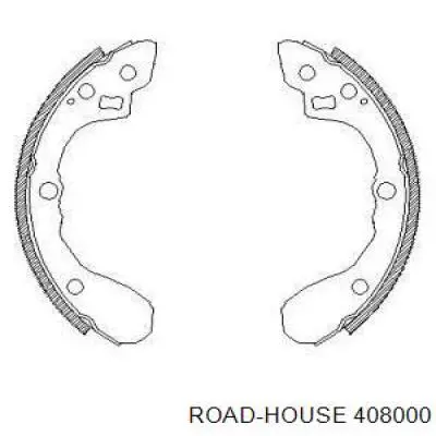 Задние барабанные колодки 408000 Road House