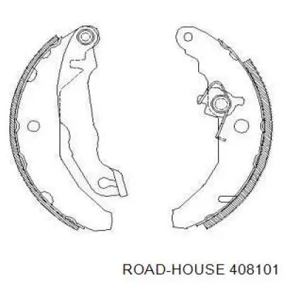 Задние барабанные колодки 408101 Road House