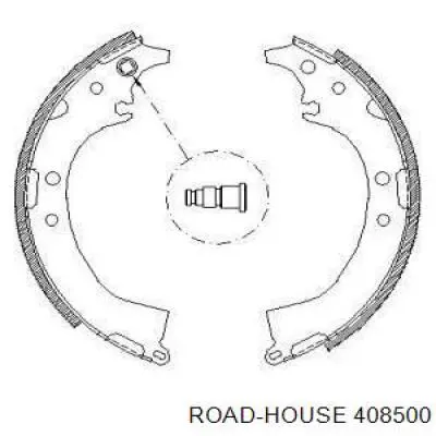 Задние барабанные колодки 408500 Road House