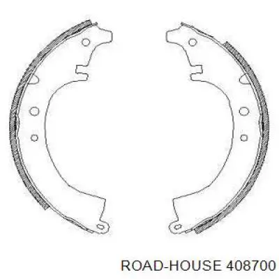 Задние барабанные колодки 408700 Road House