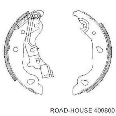 Задние барабанные колодки 409800 Road House