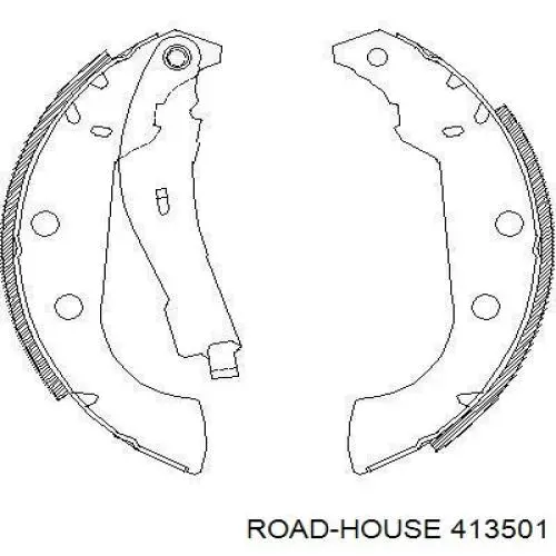 Задние барабанные колодки 413501 Road House