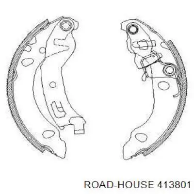 Задние барабанные колодки 413801 Road House