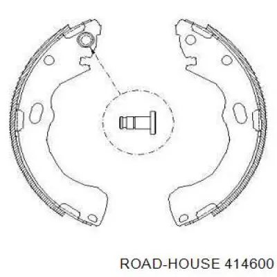 Задние барабанные колодки 414600 Road House