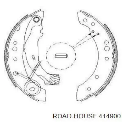 Задние барабанные колодки 414900 Road House