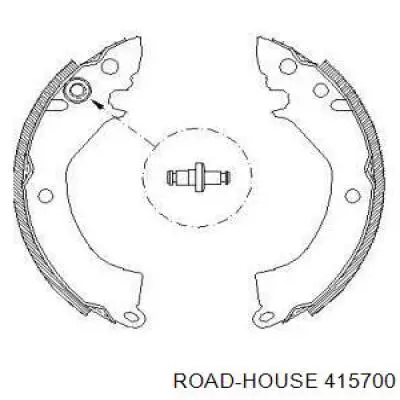 Задние барабанные колодки 415700 Road House