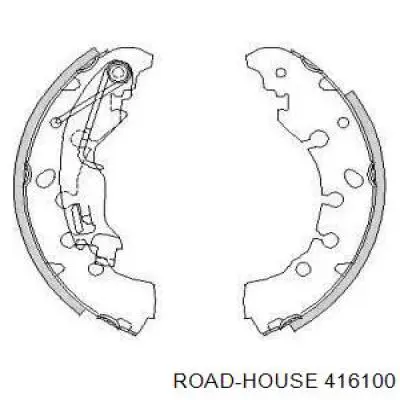 Задние барабанные колодки 416100 Road House