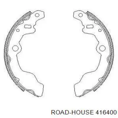 Задние барабанные колодки 416400 Road House