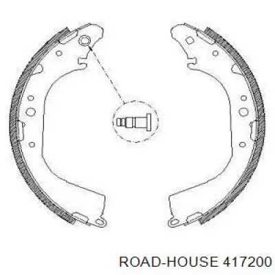 Задние барабанные колодки 417200 Road House