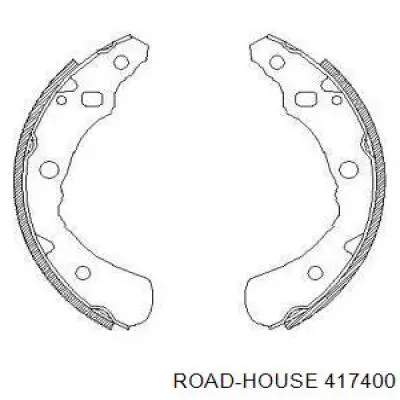 Задние барабанные колодки 417400 Road House