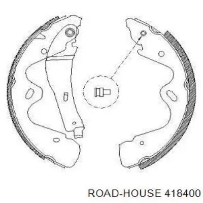 Задние барабанные колодки 418400 Road House