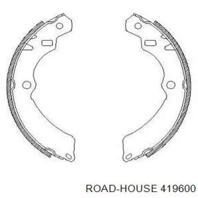 Задние барабанные колодки 419600 Road House