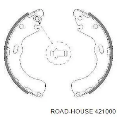 Задние барабанные колодки 421000 Road House