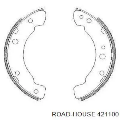 Задние барабанные колодки 421100 Road House