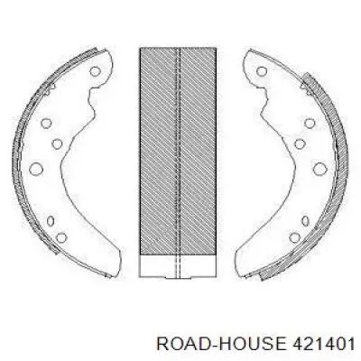 Задние барабанные колодки 421401 Road House