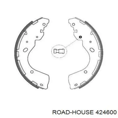 Задние барабанные колодки 424600 Road House