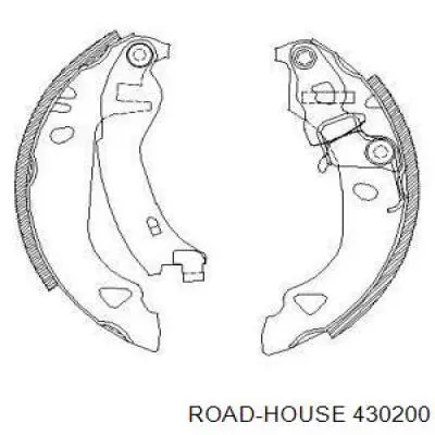 Задние барабанные колодки 430200 Road House