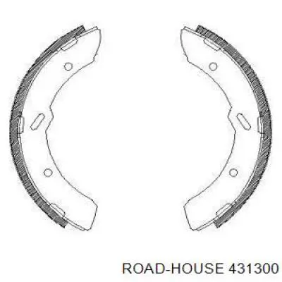 Задние барабанные колодки 431300 Road House