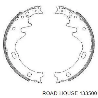 Задние барабанные колодки 433500 Road House