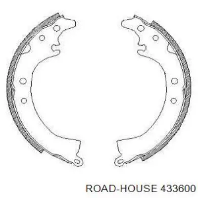 Задние барабанные колодки 433600 Road House