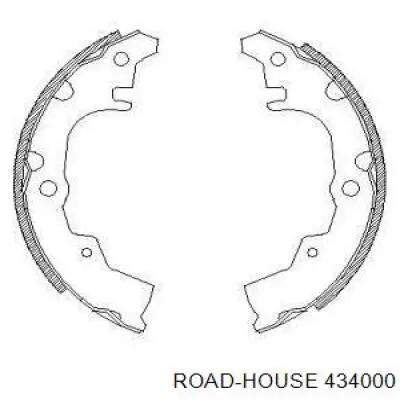 Задние барабанные колодки 434000 Road House