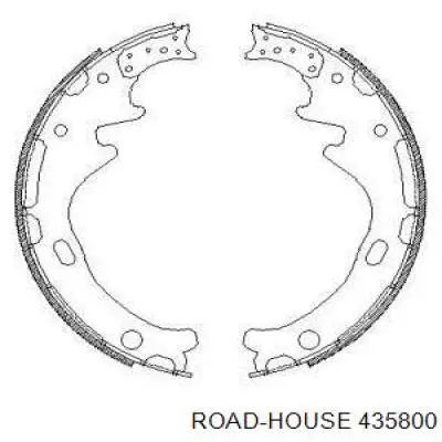 Задние барабанные колодки 435800 Road House