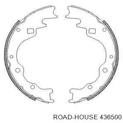 Задние барабанные колодки 436500 Road House