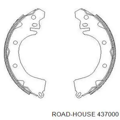 Задние барабанные колодки 437000 Road House