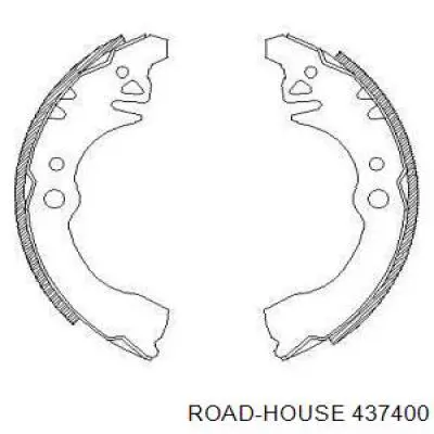 Задние барабанные колодки 437400 Road House