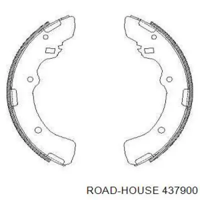 Задние барабанные колодки 437900 Road House