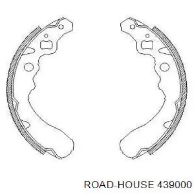 Задние барабанные колодки 439000 Road House