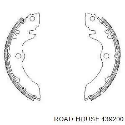 Задние барабанные колодки 439200 Road House