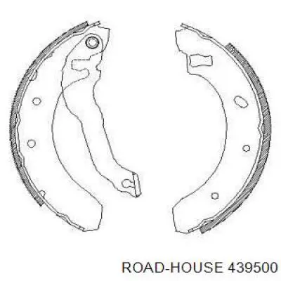 Задние барабанные колодки 439500 Road House