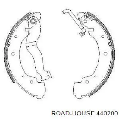 Задние барабанные колодки 440200 Road House