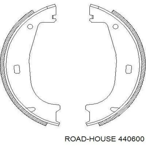 Колодки ручника 440600 Road House