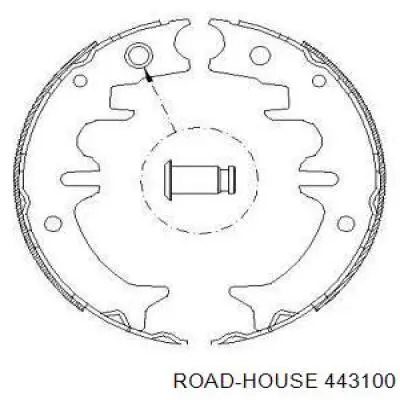 Колодки ручника 443100 Road House